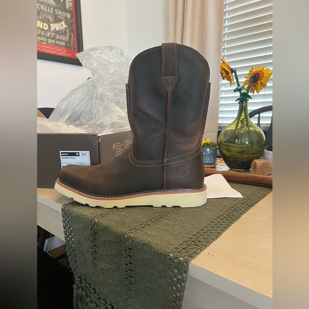 Ariat Dark Brown Leather Boots